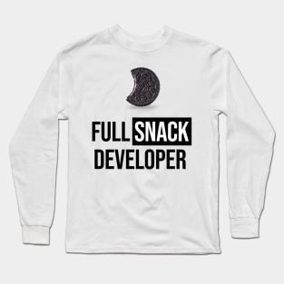 Full Snack Developer Long Sleeve T-Shirt
